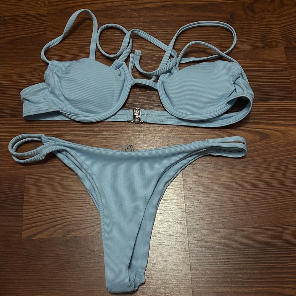 Light Blue Bikini Set
